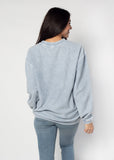 The Original Corded Crew Auburn Tigers Cliffs Notes in Faded Denim