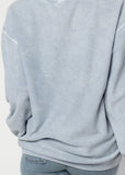 The Original Corded Crew Michigan Wolverines Cliffs Notes in Faded Denim