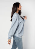 The Original Corded Crew Michigan Wolverines Cliffs Notes in Faded Denim