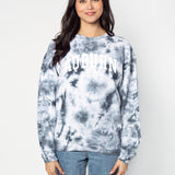 The Original Corded Crew Auburn Tigers in Slate Tie-Dye