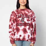 The Original Corded Crew South Carolina Gamecocks Sangria Tie-Dye