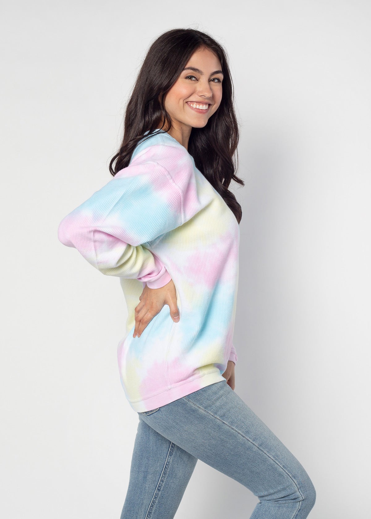 The Original Corded Crew Iowa State Cyclones in Rainbow Tie-Dye