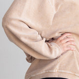 Corded Sweatshirt Clemson Tigers in Latte