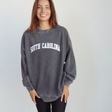 South Carolina Gamecocks Charcoal Campus Crew Sweatshirt