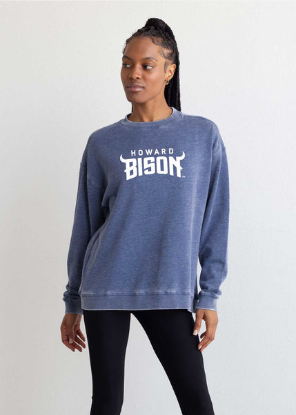 Howard Big Logo Crew Sweatshirt | Oversized Sweatshirt – chicka-d