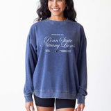 Penn State Nittany Lions burnout crewneck sweatshirt for women