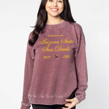 Arizona State Sun Devils burnout crewneck sweatshirt for women