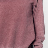 Arizona State Sun Devils Orientation Burnout Crew Sweatshirt in Merlot