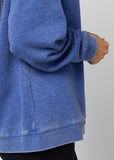 Kentucky Wildcats Orientation Burnout Crew Sweatshirt in Cobalt
