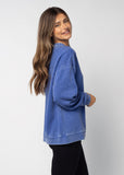 Kentucky Wildcats Orientation Burnout Crew Sweatshirt in Cobalt