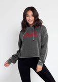 Campus Hoodie North Carolina State Wolfpack in Charcoal
