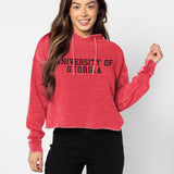 Georgia Bulldogs Campus Hoodie in Cardinal