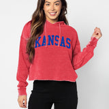 Campus Hoodie Kansas Jayhawks in Cardinal