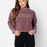 Campus Hoodie Mississippi State Bulldogs in Merlot