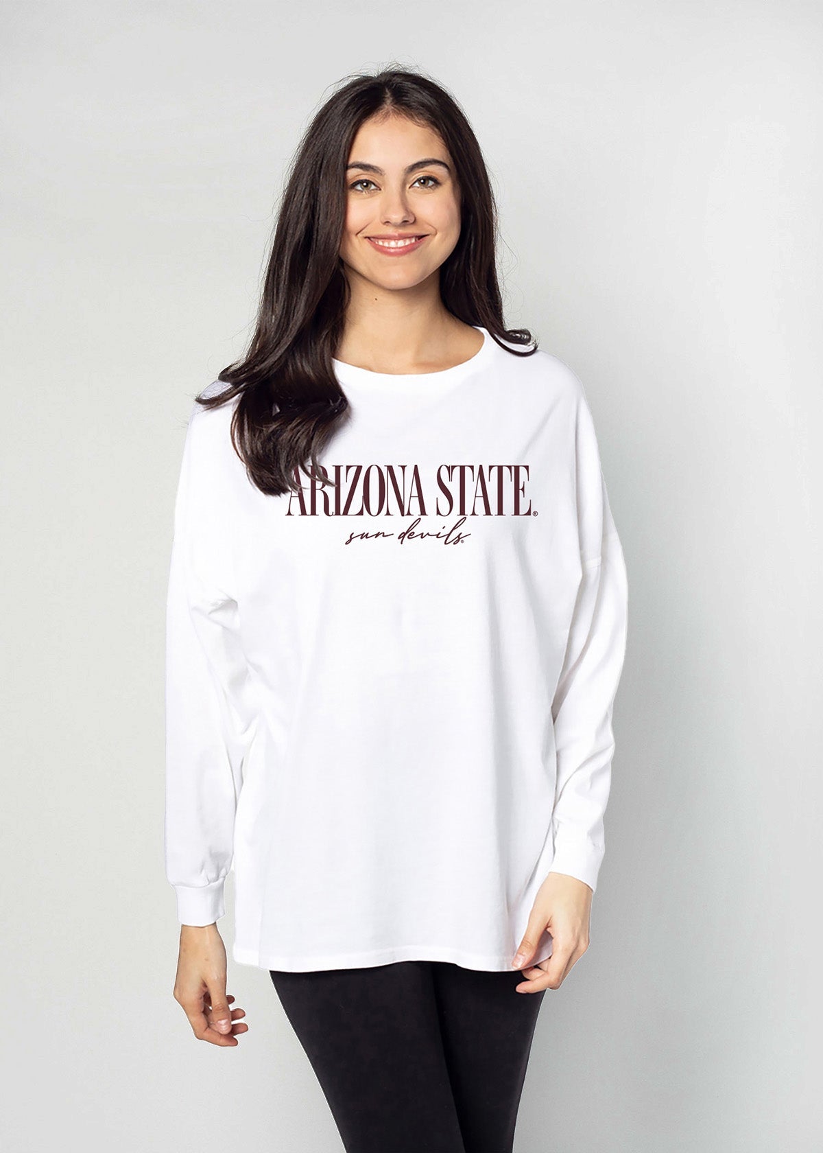 Oversized Arizona State Sun Devils women’s tee