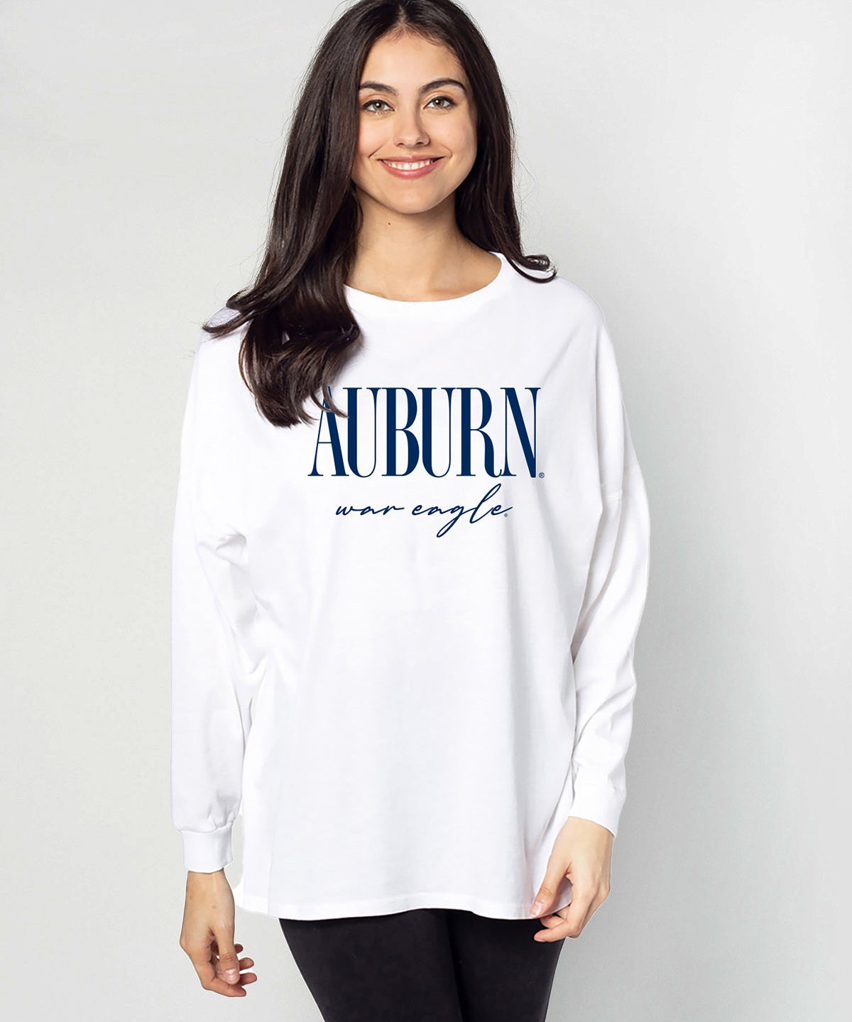 Oversized Auburn Tigers women’s tee