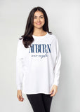 Oversized Auburn Tigers women’s tee