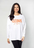 Oversized Clemson Tigers women’s tee