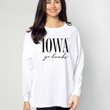 Oversized Iowa Hawkeyes women’s tee