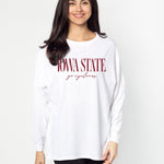 Oversized Iowa State Cyclones women’s tee
