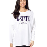 Oversized Kansas State Wildcats women’s tee