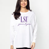 Oversized LSU women’s Tigers tee