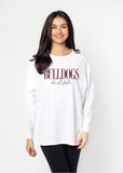 Mississippi State Bulldogs The Big Shirt in White