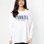 Oversized North Carolina Tar Heels women’s tee