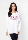 Oversized NC State Wolfpack women’s tee