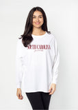 Oversized South Carolina Gamecocks women’s tee