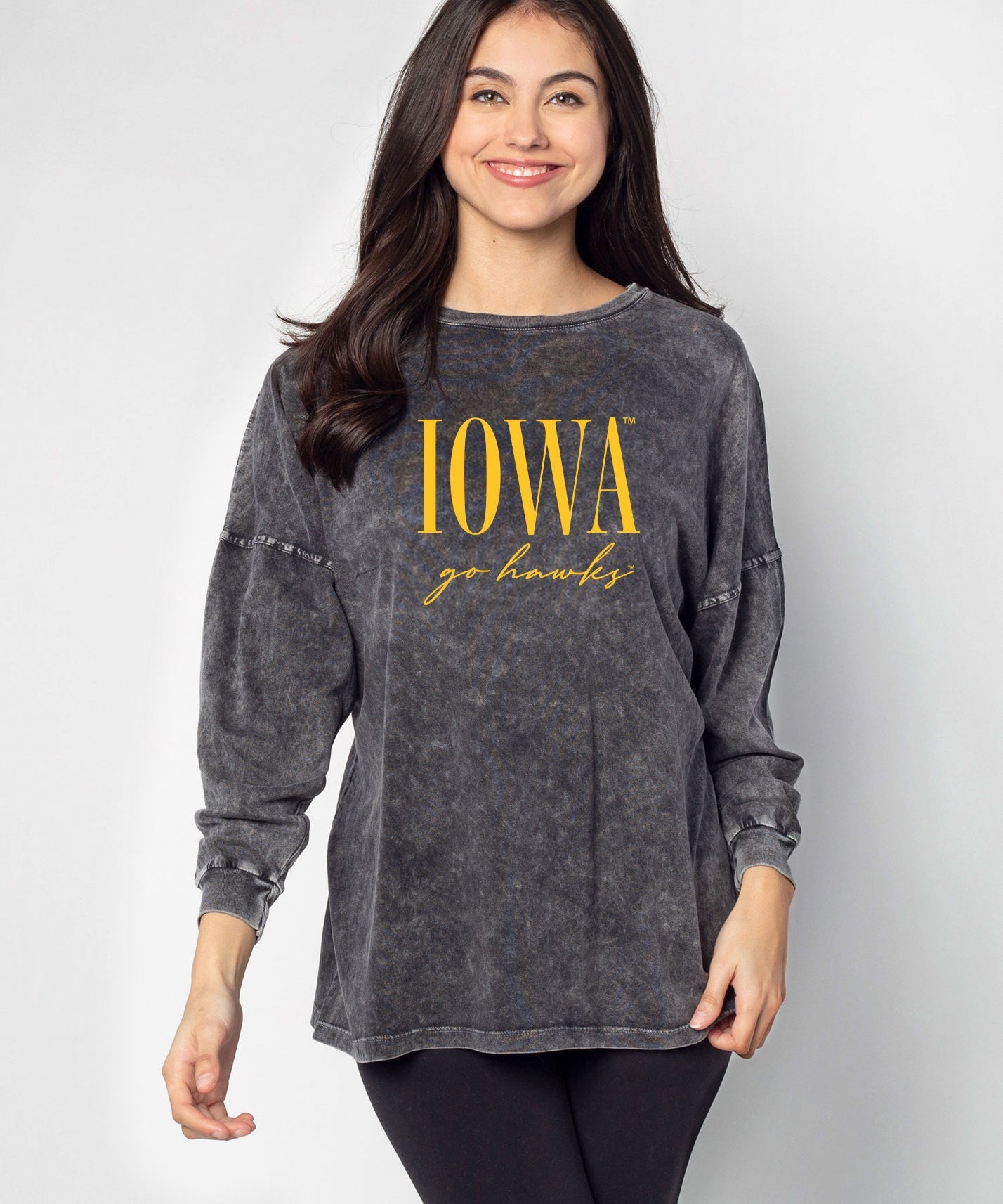 Oversized Iowa Hawkeyes women’s tee