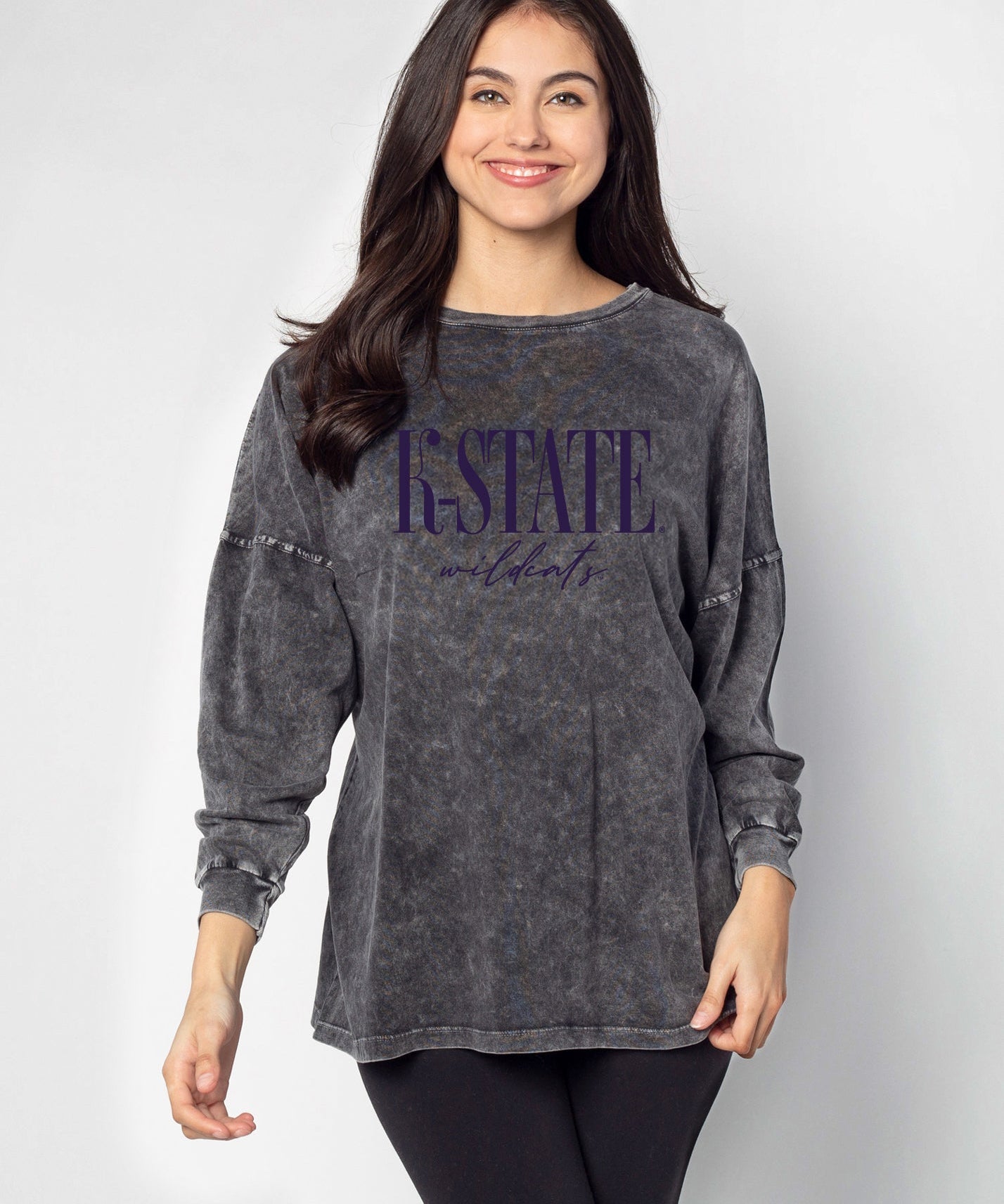 Oversized Kansas State Wildcats women’s tee