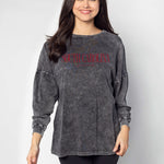 South Carolina Gamecocks Long Sleeve tshirt for women in dark grey