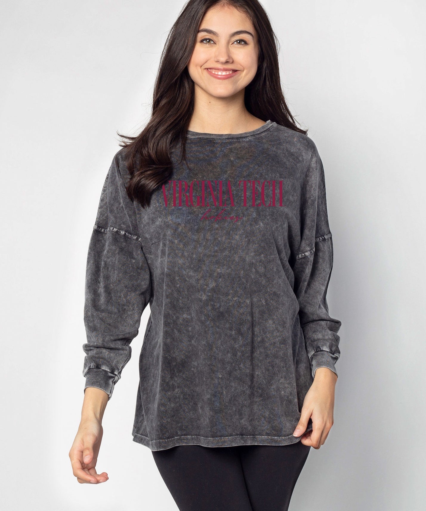 Oversized Virginia Tech Hokies women’s tee
