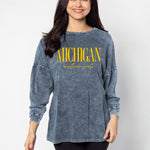 Oversized Michigan Wolverines women’s tee