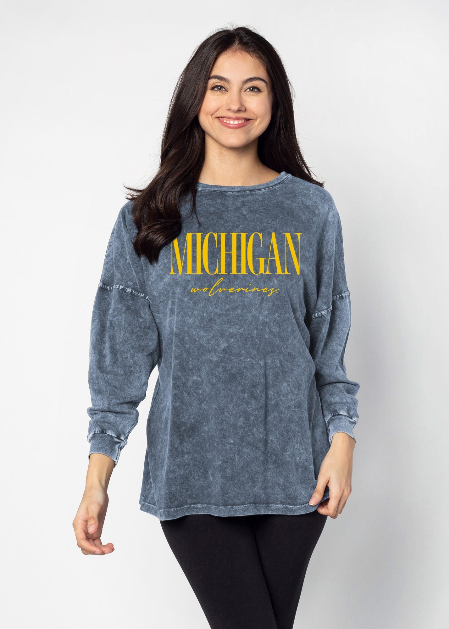 Oversized Michigan Wolverines women’s tee