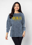 Oversized Michigan Wolverines women’s tee