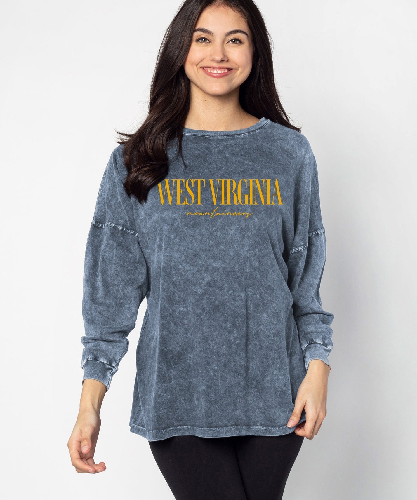 Oversized West Virginia Mountaineers women’s tee