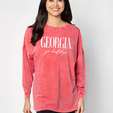 Oversized Georgia Bulldogs women’s tee