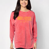 Oversized Iowa State Cyclones women’s tee
