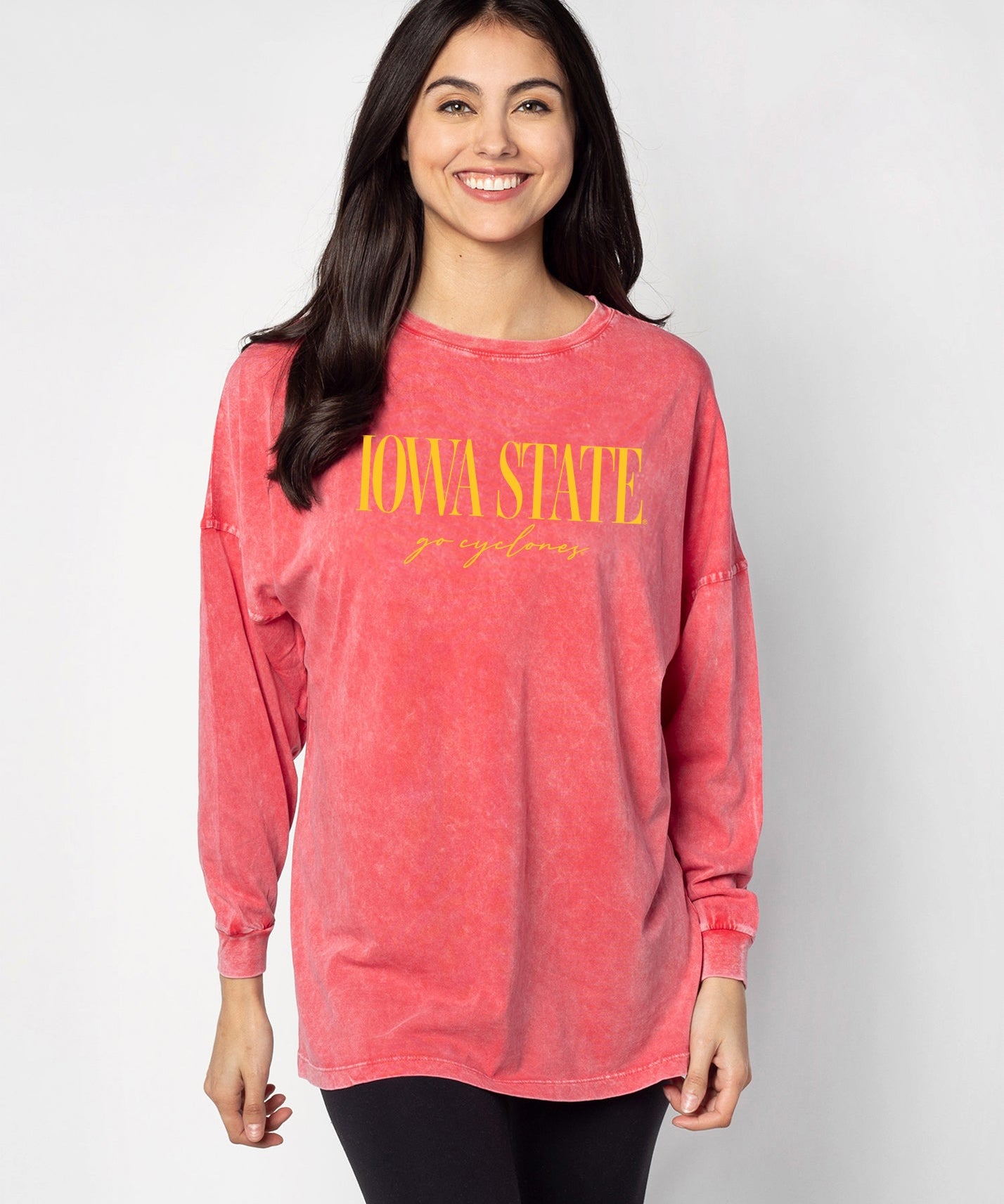 Oversized Iowa State Cyclones women’s tee