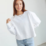 Corded Boxy Pullover