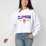 Clemson Tigers Junior Corded Boxy Pullover