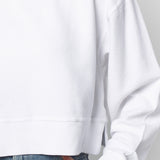 Corded Boxy Pullover North Carolina Tar Heels in White