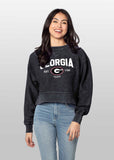 Georgia Bulldogs Junior Corded Boxy Pullover