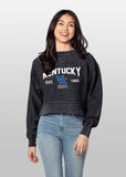 Kentucky Wildcats Junior Corded Boxy Pullover