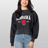 Nebraska Cornhuskers Junior Corded Boxy Pullover