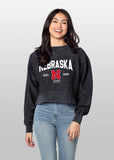 Nebraska Cornhuskers Junior Corded Boxy Pullover