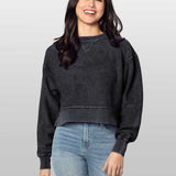 Corded Boxy Pullover
