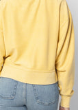Michigan Wolverines Junior Corded Boxy Pullover